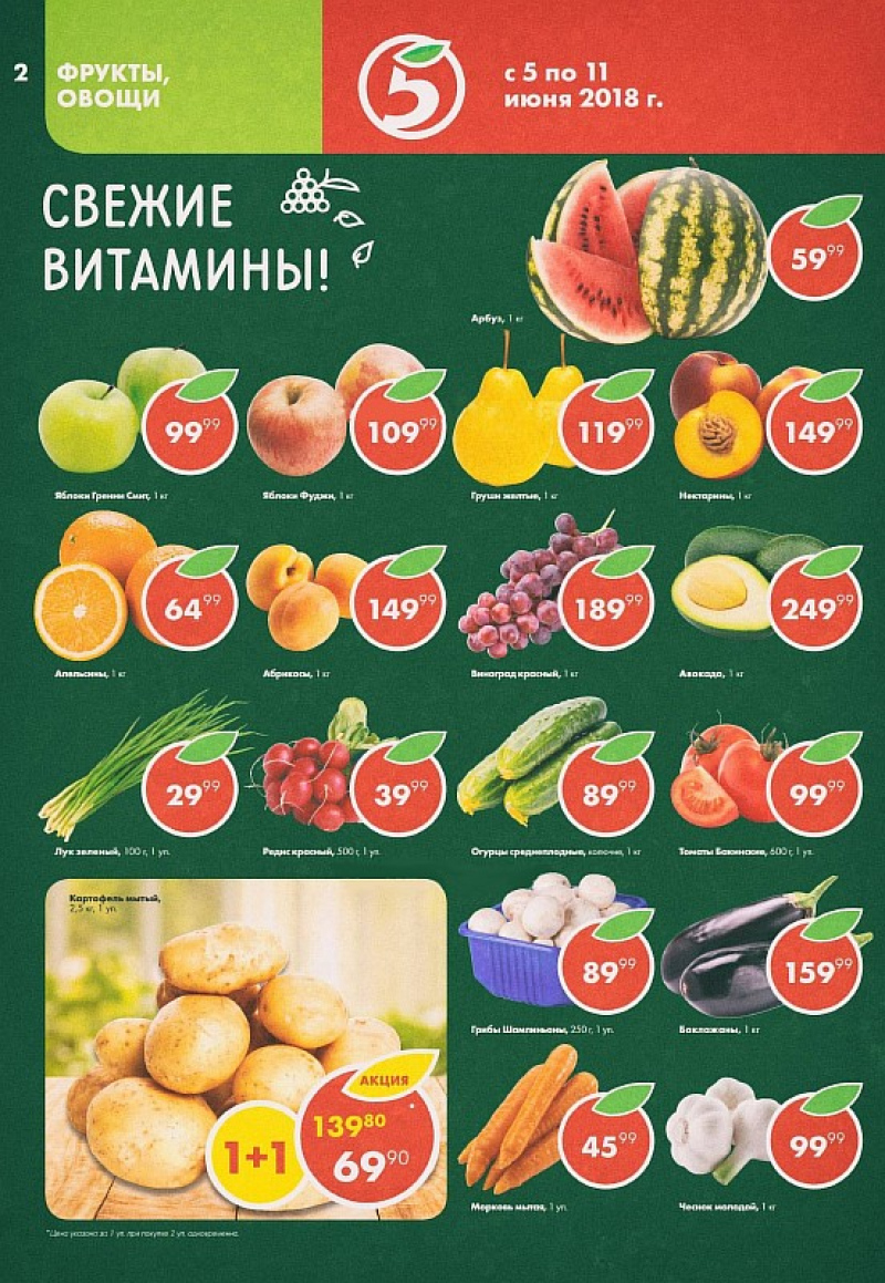 Акции в Пятерочке с 5 по 11 июня 2018 года - Страница 2